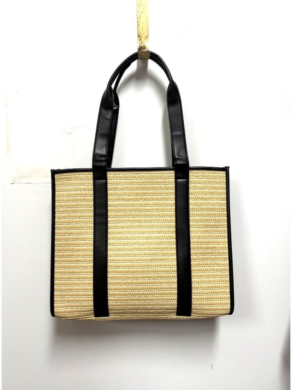 Skinmedica Straw Tote Bag Large Beach Shopping NWOT